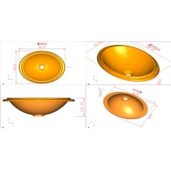 Melamine Wash Basin Mold