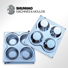 718H Steel Melamine Tableware Mold With Hard Chrome