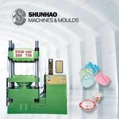 300TONS Melamine Dishware Making Machine For Singal Color And Taiwan Technology